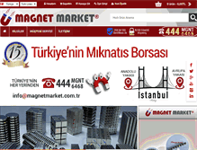 Tablet Screenshot of magnetmarket.com.tr